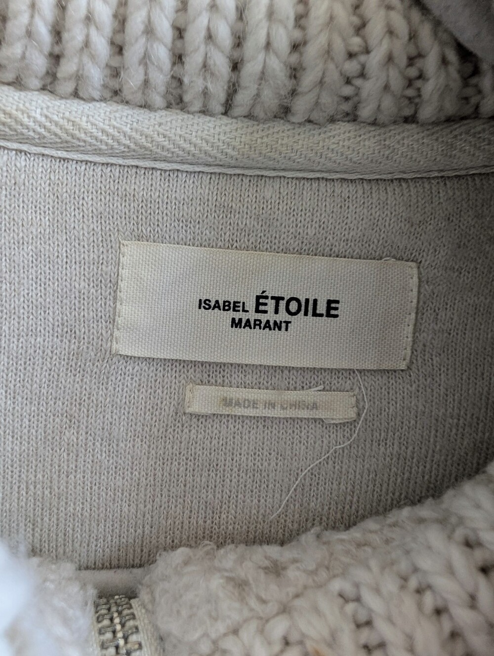 Isabel Marant Étoile Marner Fleece Pullover Top - Picture 12 of 13